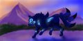 Shinou: The Lone Dark Wanderer by EspeoPhoenix