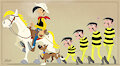 Lucky Luke 80th by meatboom
