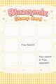 BlazeymixTheBun's Stamp Card! by BlazeymixTheBun