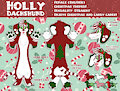 Holly Dachshund Reference Sheet