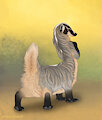Marilyn the american badger taur by FrickenStoat