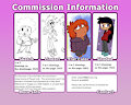Commission Price Sheet + Info by gummytoads