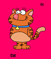 Tanya Cat in Pink Animal Alphabet 1