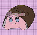 Kirby eating Candy in a bag by Lokifan20
