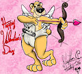 Happy Valentine's Day from Jimbob (aka Jr. bear) by RhythmCHusky94