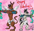 Cupid Scooby doo adnd Cupid Zippy Doo by RhythmCHusky94