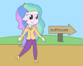 Principal Celestia outhouse bath 1 by mucky