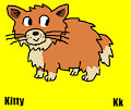 Kitten (Martha Speaks) in Yellow Animal Alphabet 1