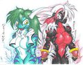 ryuuia and pie  by ryuuiaryuusei