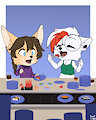 VixenLogic0122.7 - Kitsune no Kaitensushi by foxboy83