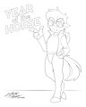ColorMe Freebie - Year of the Horse by ProphetEKA