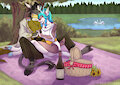Picnic Valentine by ShadowEyenoom