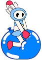 Aqua Bomberman's Bouncy Big Balloon Ride