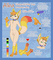 (2026) Alba Reference Sheet (SFW) by AlbaFox