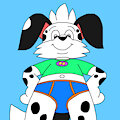 Nelson the Dog in Undies Shot by CartoonFoxArt2002