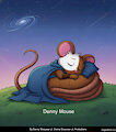 Denny's Bed Is His Tail by DennyMouse