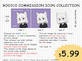 ROO310 COMMISSION ICON COLLECTION by ROO310