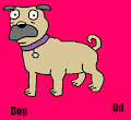 Bert in Pink Animal Alphabet 1