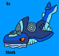 Sharkuum in Sky Blue Animal Alphabet 1