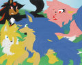 Sonic´s Wolf Pack by LarkaLover