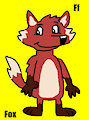 Foxi in Yellow Animal Alphabet 1