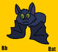 Bat (Martha Speaks) in Gold Animal Alphabet 1