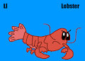 Lobster (Get Blake!) in Sky Blue Animal Alphabet 1