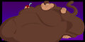Fatty Monkey by KingBigWolf