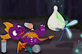 Flash changes baby Spyro from TLOS by Cloverton38