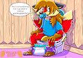 Potty Time Ozzy by Friar