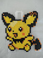 Pichu (Silver) Perler by ryuuiaryuusei