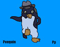 Penguin (Martha Speaks) in Sky Blue Animal Alphabet 1