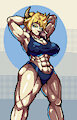 pixel art Rebecca by anonblonemon