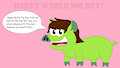 Happy World Pig Day by DarrenEwertChannel