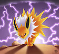 Dark Jolteon by ThatBlackFox