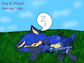 Day 3 : mood swings and/ nap by Pastelsugarhedgie