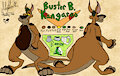 Buster B. Kangaroo Ref Sheet 2026