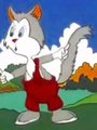 gato gris