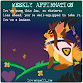 ☆ Weekly Affirmation ☆