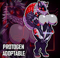 [ADOPTABLE] / Chubby Overload Protogen by Sheecktor