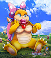 Macro March Koopa Princess by HamsterGirlTheHamster