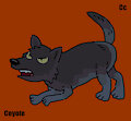 Coyote (Martha Speaks) in Brown Animal Alphabet 1