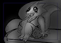 alphys feels emotional (wip) by AmesPinkinson