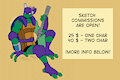 [Sketch commissions - OPEN - 0/3 SLOTS] by MishaJeans
