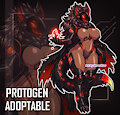 [ADOPTABLE] / Catalyst, the Underworld Protogen by Sheecktor