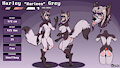 2026 02 19 Harleen fox reference sheet sfw by DrQube