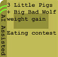 The Great Feast: A Tale of Three Pigs and One Wolf