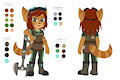 RandC Character Reference: Nova Verzari by HedgieLombax147