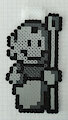 Ksitigarbha Statue Mario Perler by ryuuiaryuusei
