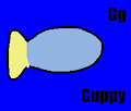 Guppy (FoxTrot) in Blue Animal Alphabet 1